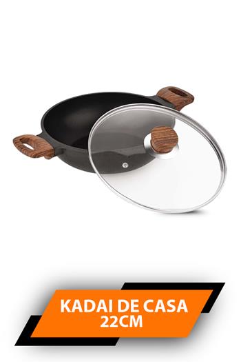 Vinod Deep Kadai De Casa 22cm